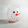FROSTY THE FROSTED WINEGLASS