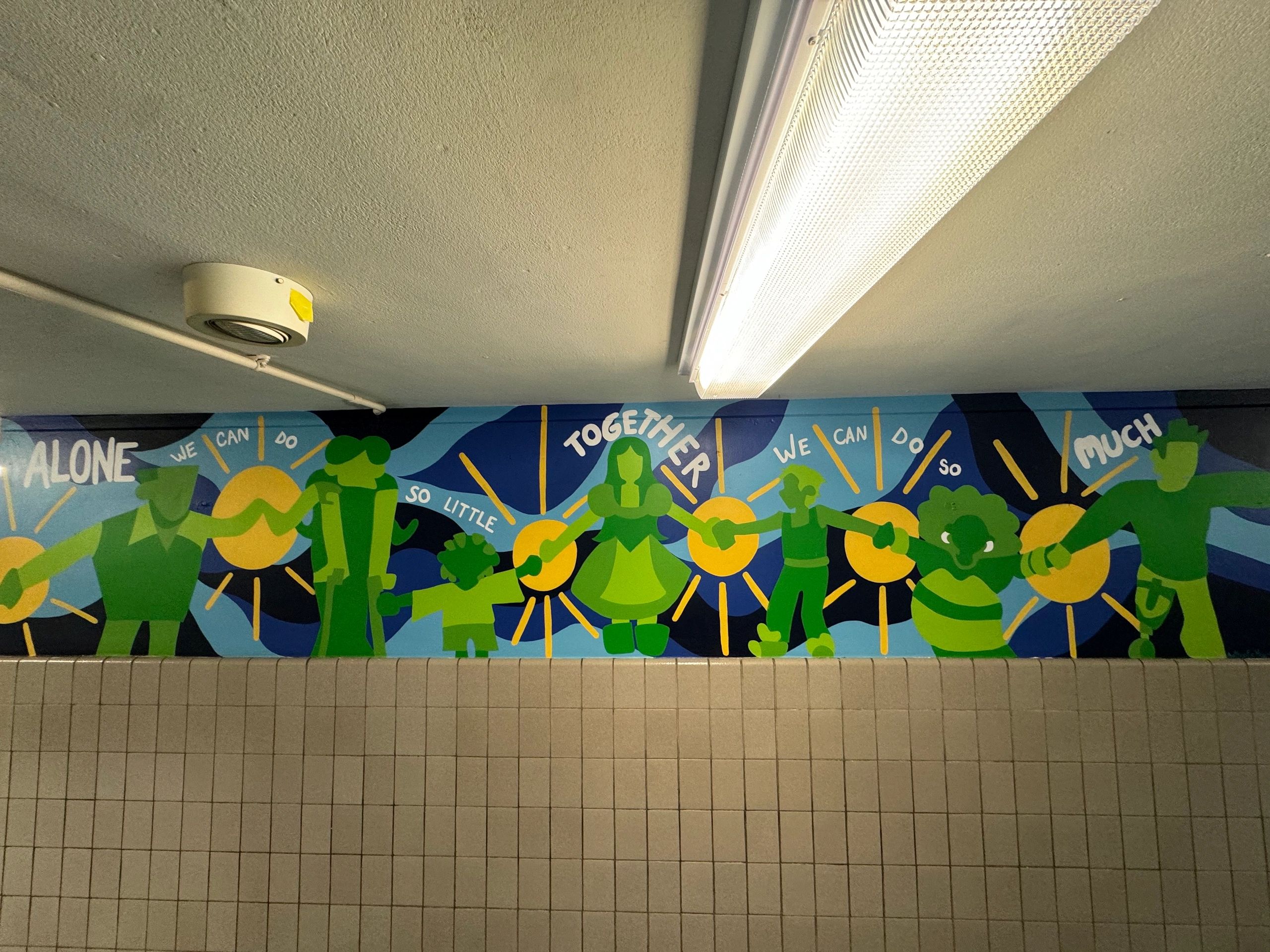 Together community mural — large-scale public art